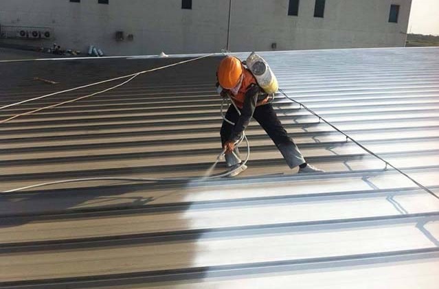 Giá thi công sơn chống nóng mái tôn cho nhà xưởng nhà kho