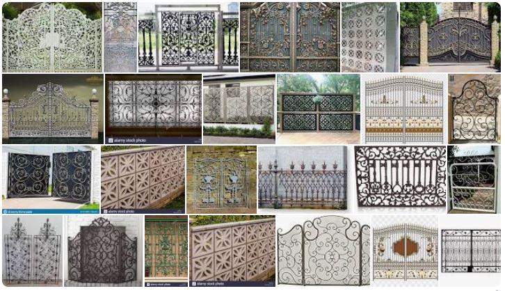 Mẫu cổng sắt nghệ thuật - cửa sắt mỹ thuật đẹp