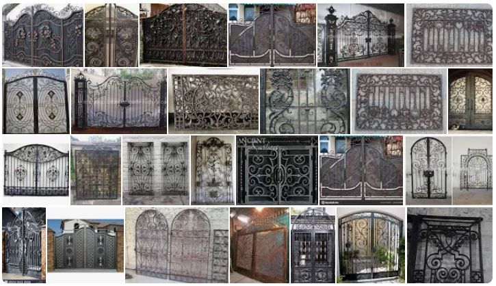 Mẫu cổng sắt nghệ thuật - cửa sắt mỹ thuật đẹp 