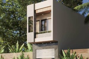 Chi phí xây nhà phố 1 trệt 1 lầu trọn gói? Đơn giá chi tiết