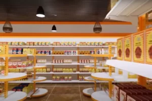 Thiết kế thi công cửa hàng tiện lợi đẹp trọn gói