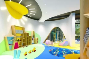 Mẫu thiết kế trường mầm non nhà trẻ